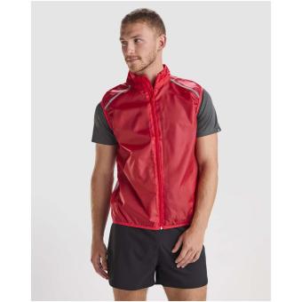 Jannu leichte Laufweste Unisex, Fluo-Gelb/Schwarz Fluo-Gelb/Schwarz | XS
