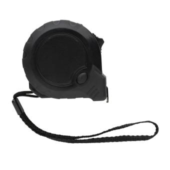 XD Collection 5m/19mm Maßband mit Stop-Taste aus RCS recycelt. Kunststoff Schwarz
