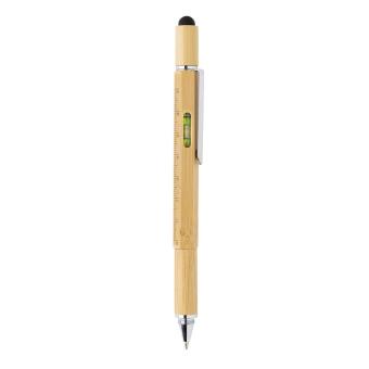 XD Collection 5-in-1 Bambus Tool-Stift Braun