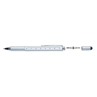 XD Collection 5-in-1 aluminium toolpen Convoy grey