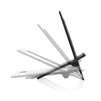 XD Collection SnapStand RCS recycled plastic foldable phone stand Black