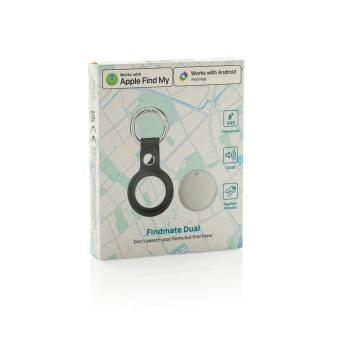 XD Collection Findmate Dual RCS recycled plastic item finder IPX 5 White