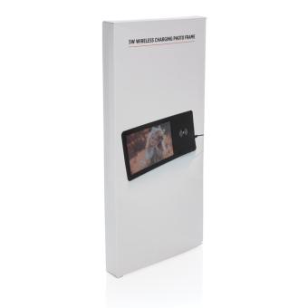 XD Collection 5W Wireless Charger mit Fotorahmen Schwarz