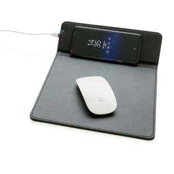 XD Collection Mousepad with 5W wireless charging Black