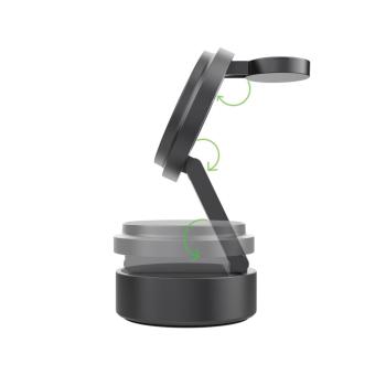 XD Xclusive Quantum ultraschnelles kabelloses 3-in-1 25W RCS Ladegerät Grau