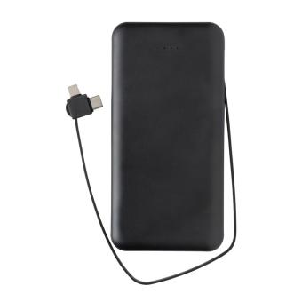 XD Collection Lockhart 10.000mAh Powerbank aus RCS Kunststoff Schwarz