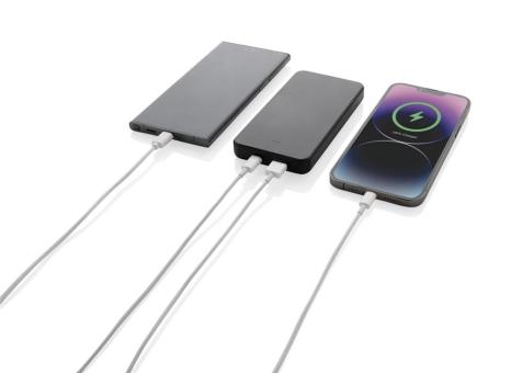 XD Collection Boostcore RCS recycled plastic powerbank 10.000mAh USB C Black