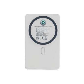 XD Collection Orion 5.000mAh 5W magnetische Powerbank aus RCS rec. Alu Silber