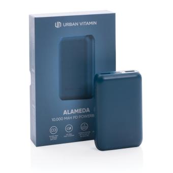 Urban Vitamin Alameda 10.000mAh 18W PD Powerbank Blau