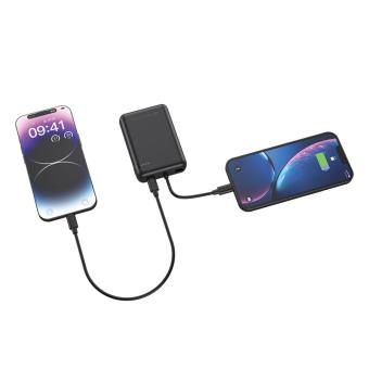Urban Vitamin Fullerton RCS recycled 10,000 20W PD powerbank Black