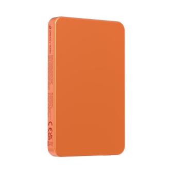 Urban Vitamin Marin 5000mAh magnetic 15W wireless powerbank Orange