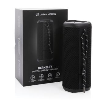 Urban Vitamin Berkeley IPX7 Wireless Lautsprecher Schwarz