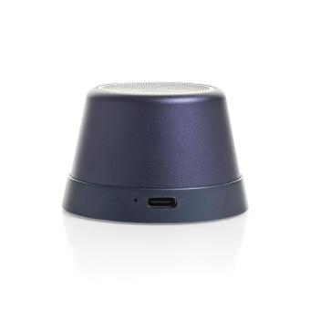 XD Xclusive Nivio RCS recycled aluminum magnetic 5W Speaker Aztec blue