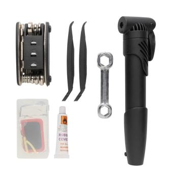 XD Collection Bike repair kit set 17 pcs Black