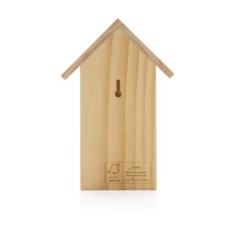 XD Collection Wooden birdhouse Brown