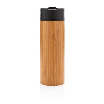 XD Xclusive Bogota vacuum bamboo coffee mug Brown