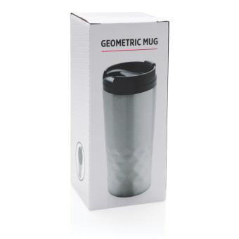 XD Collection Geometric mug Silver