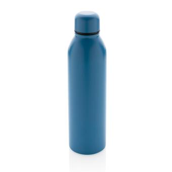 XD Collection RCS recycelte Stainless Steel Vakuumflasche Blau