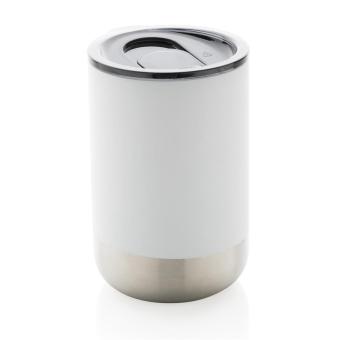 XD Collection RCS recycelter Stainless Steel Becher Weiß