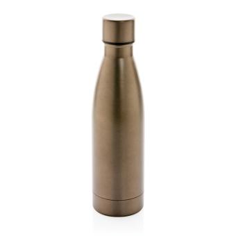 XD Collection RCS recycelte Stainless Steel Solid Vakuum-Flasche Braun