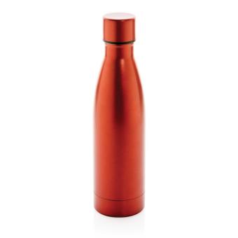 XD Collection RCS Recycled stainless steel solid vacuum bottle Red