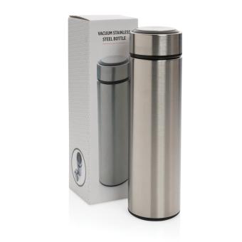 XD Collection Vacuum stainless steel bottle Silver