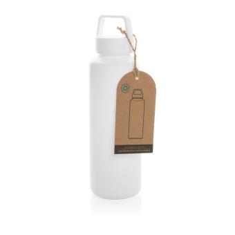 XD Collection Wasserflasche mit Henkel aus RCS rPP Weiß