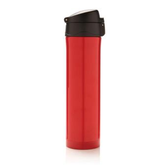 XD Collection Easy Lock Vakuum-Flasche aus RCS recyceltem Stahl Rot