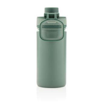 XD Collection Vacuum stainless steel bottle with sports lid 550ml, nature Nature,green