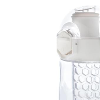 XD Xclusive Honeycomb lockable leak proof infuser bottle White