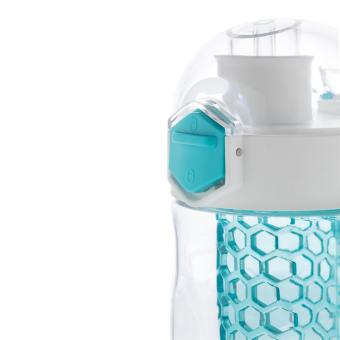 XD Xclusive Honeycomb lockable leak proof infuser bottle Turqoise