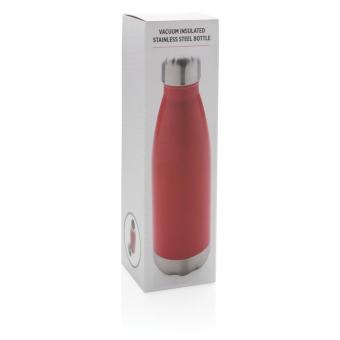 XD Collection Vakuumisolierte Stainless Steel Flasche Rot