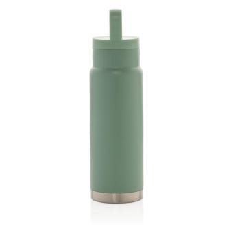 XD Collection Leakproof vacuum on-the-go bottle with handle Green