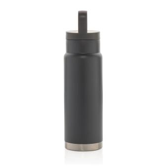 XD Collection Leakproof vacuum on-the-go bottle with handle Convoy grey