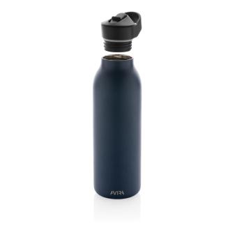 Avira Ara RCS Re-steel fliptop water bottle 500ml Navy