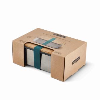 Black + Blum Black+Blum Stainless Steel Sandwich Box Large Turqoise