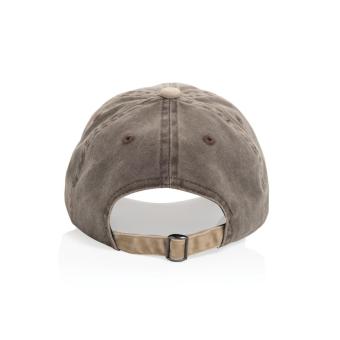 XD Xclusive BEAU AWARE™ Two-Tone 6-Panel-Cap aus washed Cotton-Twill Braun