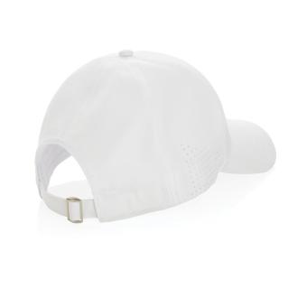 XD Collection Impact AWARE™ rPET 6-Panel-Sportkappe Weiß