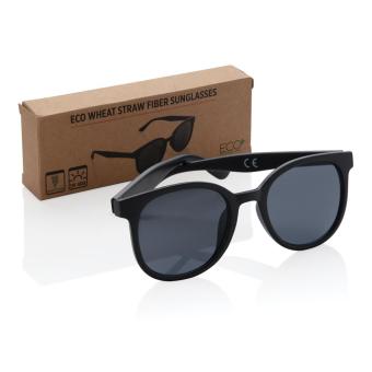 XD Collection Wheat straw fibre sunglasses Black