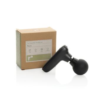 XD Collection Revix Massage-Gun aus RCS recyceltem ABS Schwarz