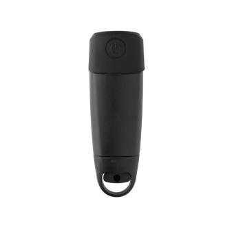 XD Collection Lightwave RCS rplastic USB-rechargeable torch with crank Black