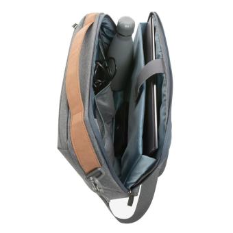 XD Xclusive Impact AWARE™ 300D Two-Tone Deluxe 15.6" Laptop-Tasche Grau