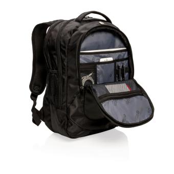 Swiss Peak Outdoor Laptop Rucksack Schwarz