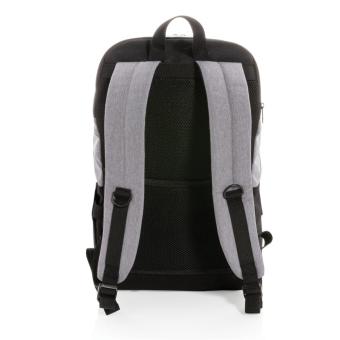 XD Collection Modern 15.6" USB & RFID laptop backpack PVC free Black
