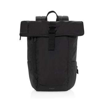 Swiss Peak Aware™ RPET Leonard 15,6"-Laptop-Rucksack Schwarz