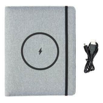 XD Xclusive Air 5W wireless charging notebook with 5000mAh powerbank Convoy grey