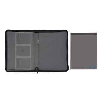 XD Xclusive Impact AWARE™ RPET A4 Portfolio mit Reißverschluss Anthrazit