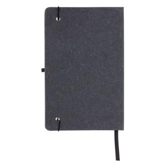 XD Collection Recycled leather hardcover notebook A5 Convoy grey