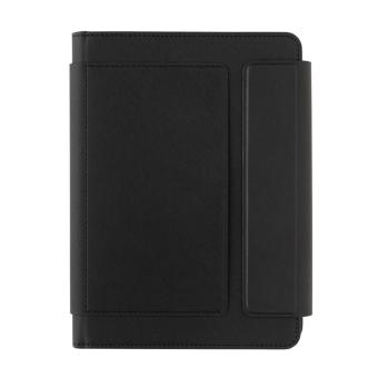 Swiss Peak Heritage RCS rPU A5 stone paper portfolio Black