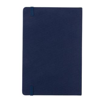 XD Collection GRS certified RPET A5 notebook, blue Blue,navy